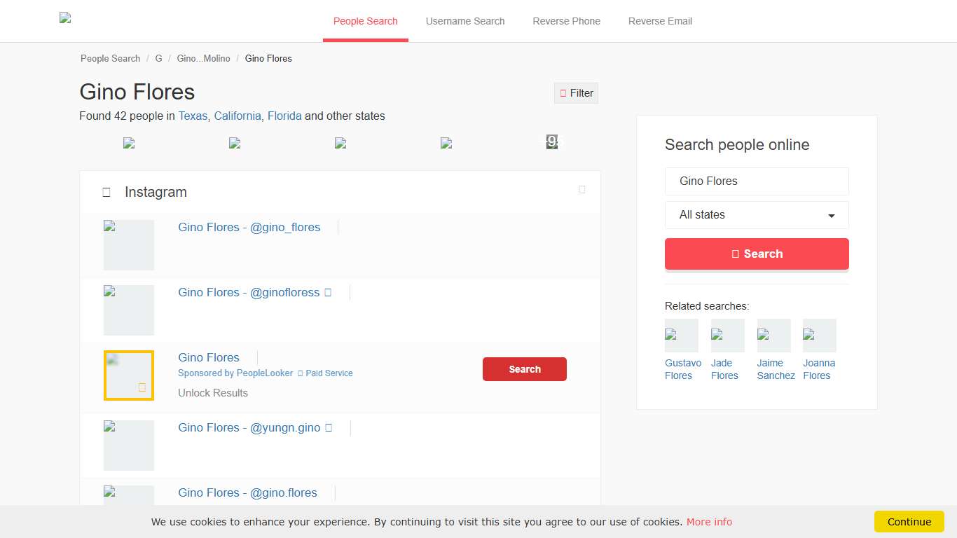 Gino Flores's Instagram, Twitter & Facebook on IDCrawl
